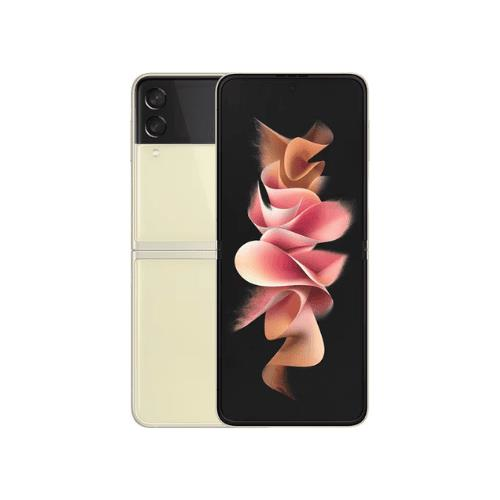 Yenilenmiş SAMSUNG GALAXY Z FLİP 3 128GB -B Kalite- Bej