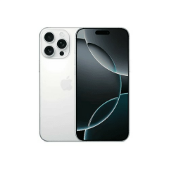 Yenilenmiş IPHONE 16 PRO MAX 256GB -C Kalite- Beyaz Titanyum