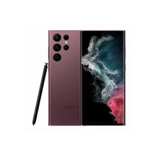 Yenilenmiş SAMSUNG GALAXY S22 ULTRA 512GB -C Kalite- Bordo