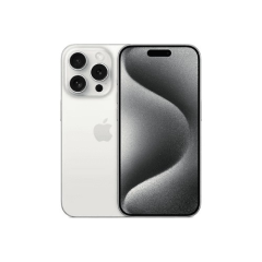 Yenilenmiş IPHONE 15 PRO MAX 1TB -B Kalite- Beyaz Titanyum