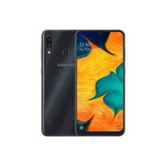 Yenilenmiş SAMSUNG GALAXY A30 64GB -B Kalite- Siyah