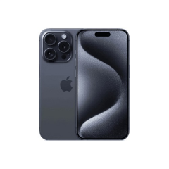 Yenilenmiş IPHONE 15 PRO MAX 1TB -C Kalite- Mavi Titanyum