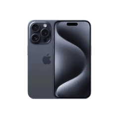 Yenilenmiş IPHONE 15 PRO 128GB -C Kalite- Mavi Titanyum