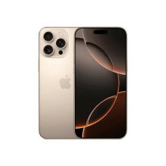 Yenilenmiş IPHONE 16 PRO MAX 512GB -A Kalite- Çöl Titanyum