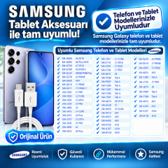 Samsung Micro USB Şarj Kablosu