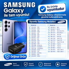 Samsung Orijinal 15W Hızlı Şarj Adaptörü
