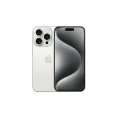 Yenilenmiş IPHONE 15 PRO MAX 256GB -D Kalite- Beyaz Titanyum