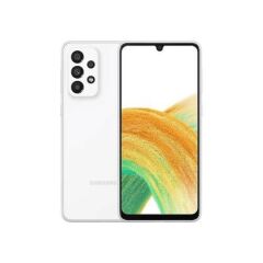 Yenilenmiş SAMSUNG GALAXY A33 128GB -D Kalite- Beyaz